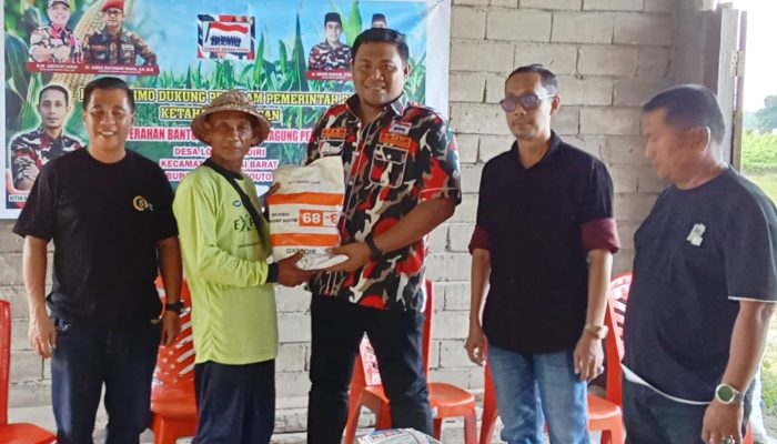 LMP Parigi Moutong Dorong Pemanfaatan Lahan Tidur Masyarakat Melalui Bantuan Bibit Jagung