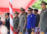 Hadiri Upacara HUT Satpol PP dan Damkar, Bupati Erwin Dorong Penguatan Pelayanan Perlindungan Masyarakat