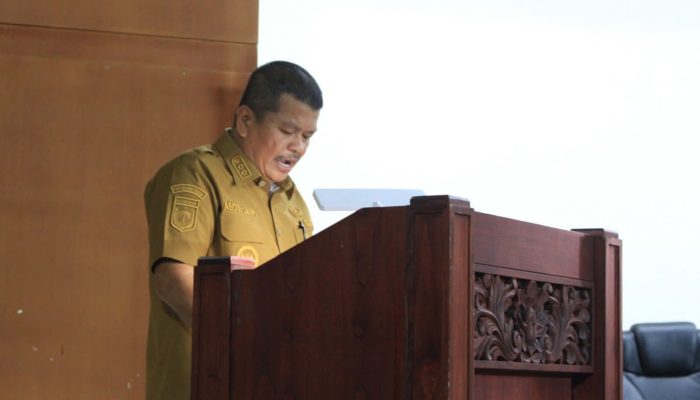 Wabup Parigi Moutong Hadiri Rapat Paripurna DPRD Agenda Laporan Panitia Kerja DPRD Hasil Pembahasan Tentang Packing House Komuditas Eksport Masa Persidangan II Tahun Sidang 2025 – 2026.