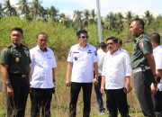 Bupati Parigi Moutong Sambut Kunker Pangdam XXIII/PW, Tinjau Lahan Hibah untuk Denpom dan Korem