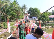 Jembatan Garuda Merah Putih Resmi Digunakan, Akses Pendidikan dan Pertanian di Nambaru Makin Terbuka