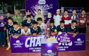 Plt Ketua Afkab Parigi Moutong Apresiasi Milanisti Indonesia Basis Parigi, Axis School Fest Satukan Olahraga dan Kreativitas Pelajar