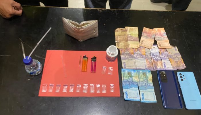 Dua Pria di Sausu Diamankan Polisi, Dua Paket Diduga Sabu Disita